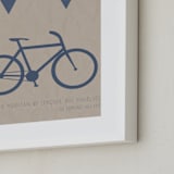 "Conquer" - Art Print in Pond by Addison Welch - Frame Close-up