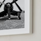 "Sky Bird ~ 4" - Art Print in Black by Janet Cruz - Frame Close-up