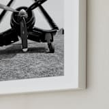 "Sky Bird ~ 4" - Art Print in Black by Janet Cruz - Frame Close-up