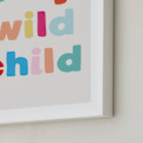 "My type I" - Art Print in Beige by Creo Study - Frame Close-up