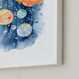 "Planetary Adventure" - Art Print in Celestial by Katrina Pete - Frame Close-up