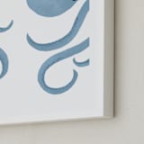 "Little Septopus" - Art Print in Ocean by Jackie Crawford - Frame Close-up