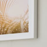 "pretty palms I" - Art Print in Blush by Kamala Nahas - Frame Close-up