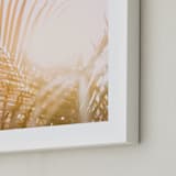"pretty palms I" - Art Print in Blush by Kamala Nahas - Frame Close-up