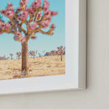 "Strange Desert" - Art Print in Sand by Irene Suchocki - Frame Close-up