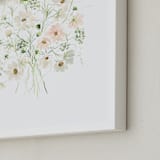 "Cosmos" - Art Print in Blush by Leah Bisch - Frame Close-up