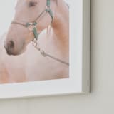 "soulful" - Art Print in Cream by Alicia Abla - Frame Close-up
