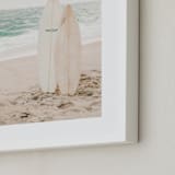 "two boards" - Art Print in Sand by Kamala Nahas - Frame Close-up