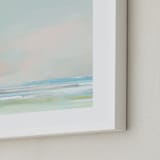 "Elemental 1" - Art Print in Sage by Eric Ransom - Frame Close-up