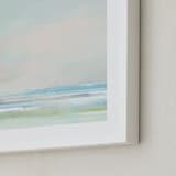 "Elemental 1" - Art Print in Sage by Eric Ransom - Frame Close-up