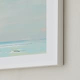 "Elemental 2" - Art Print in Sage by Eric Ransom - Frame Close-up