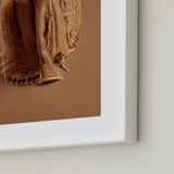 "Ready to Win 1" - Art Print in Brown by Paola Benenati - Frame Close-up