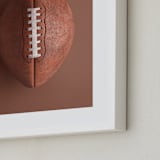 "First Down" - Art Print in Brown by Paola Benenati - Frame Close-up