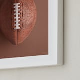 "First Down" - Art Print in Brown by Paola Benenati - Frame Close-up