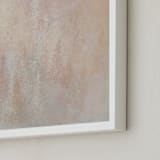 "Shine." - Art Print in Rose Gold by Emily Magone - Frame Close-up