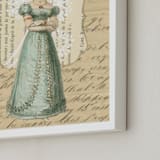 "The Phosphate Star" - Art Print in old paper by raven erebus - Frame Close-up