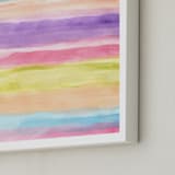 "painted abstract" - Art Print in blue by Ramoncita - Frame Close-up