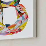 "Collage Letter B" - Art Print in B is for Berry by Kiana Lee - Frame Close-up