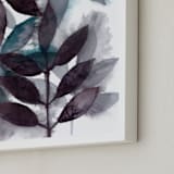 "Grand finale" - Art Print in Moody Teal by Amelia Gluba - Frame Close-up