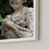 "Vine Nymph" - Art Print in Green by Misty Hughes - Frame Close-up