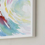 "Color Me Wild" - Art Print in Multi Colored by Chelsey Scott - Frame Close-up