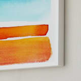 "Where the Sun Meets the City" - Art Print in Where the Sun Meets the City by Alex Isaacs Designs - Frame Close-up