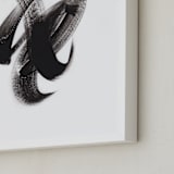 "Arcadia" - Art Print in Black by Misty Hughes - Frame Close-up