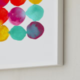 "Palette" - Art Print in Bright by Lori Wemple - Frame Close-up