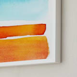 "Where the Sun Meets the City" - Art Print in Sun Meets the City by Alex Isaacs Designs - Frame Close-up