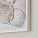 "Soft Embrace" - Art Print in Soft Grey by Alicia Youngken - Frame Close-up