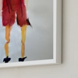 "a detacher" - Art Print in port by Lauren Packard - Frame Close-up