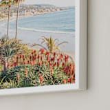 "Laguna Beach I" - Art Print in Tidewater by Shawna Urban - Frame Close-up