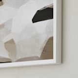 "Golden View" - Art Print in Golden by Melanie Severin - Frame Close-up