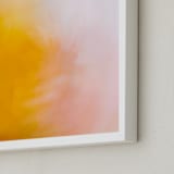 "Daisy 01" - Art Print in butter by Laura Hamm - Frame Close-up