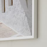 "Hellas VIII" - Art Print in Sand by Lindsay Ferraris Photography - Frame Close-up