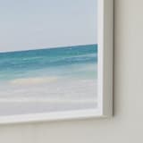 "Yucatan IX" - Art Print in Carribean Blue by Lindsay Ferraris Photography - Frame Close-up
