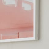"Yucatan XII" - Art Print in Dusty Coral by Lindsay Ferraris Photography - Frame Close-up