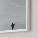 "Todos Santos I" - Art Print in Sandy Gray by Lindsay Ferraris Photography - Frame Close-up