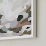 "Avery's Walk" - Art Print in Forest by Melanie Severin - Frame Close-up