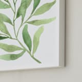 "Greenery III" - Art Print in Moss by Luz Alliati - Frame Close-up