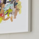 "Juno" - Art Print in Terracotta by Misty Hughes - Frame Close-up
