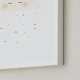 "Miss Cloud" - Art Print in Cotton by fatfatin - Frame Close-up
