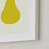 "Heirloom Pear" - Art Print in Danjou by Alexandra Stafford - Frame Close-up