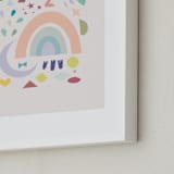 "shapes" - Art Print in play by Lori Wemple - Frame Close-up