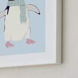 "Adélie Penguin " - Art Print in Antarctica by Cass Loh - Frame Close-up