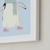 "Adélie Penguin " - Art Print in Antarctica by Cass Loh - Frame Close-up