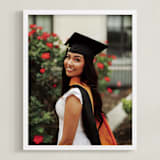 "The Big Picture: Graduation Framed Photo" - Framed Photo in White by Minted - Framed