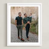 "The Big Picture: Father's Day Framed Photo" - Framed Photo in White by Minted - Framed