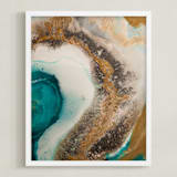 "Collide" - Art Print in Collide by Debi Perkins - Framed