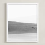 "Forecast" - Art Print in Black & White by Ashleigh Ninos - Framed